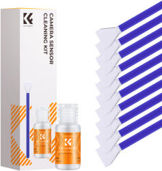 K&F Concept K&F Single head CMOS M4/3 format cleaning stick 12mm dry cloth, cleaning stick set (10PCS cleaning s (SKU.2316)