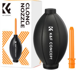 K&F Concept Lens Air Blower, Rubber Bulb Air Pump Dust Blower Cleaner, with Long Nozzle for Cell (KF08.045)