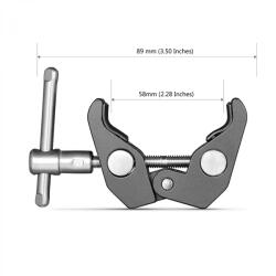 SmallRig Super Clamp with 1/4" and 3/8" Thread (2pcs Pack) 2058 (2058)