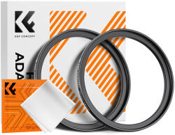 K&F Concept K&F Step Up Filter Ring 67-72mm*2pcs, +Vacuum Cleaning Cloth*1 (KF05.344)
