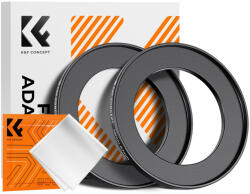 K&F Concept K&F Step Up Filter Ring 49-67mm*2pcs, +Vacuum Cleaning Cloth*1 (KF05.339)