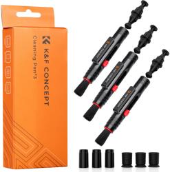 K&F Concept K&F Three lens cleaning pens, double-sided carbon head with silicone protective cover and suction c (SKU.2146)