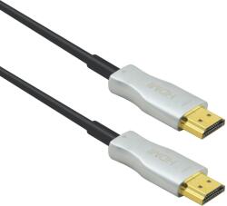 PremiumCord optical fiber High Speed with Ether. 4K@60Hz kábel 25m, M/M, aranyozott csatlakozokkal (kphdm2x25)