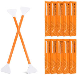 K&F Concept 10Pcs Double-Headed Cleaning Stick Set, CMOS Full Frame Cleaning Stick 24mm Cleaning Cloth Sticks Set (SKU.1963)