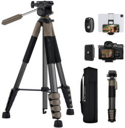 K&F Concept K&F Camera Tripod S255A3+BV01 (Deep space gray) (KF09.155)
