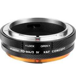 K&F Concept K&F Lens Adapter FD-M4/3 Manual lens adapter ring IV generation