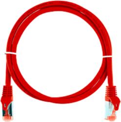NIKOMAX S/FTP CAT6a RJ45 Patch Kábel 3 m - Piros