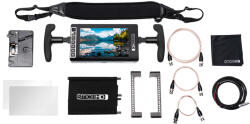 SmallHD 703 UltraBright Directors Kit - Gold Mount (MON-703U-GM-DK)