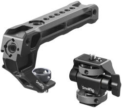 SmallRig Top Handle with Monitor Support Kit (Compatible with Cold Shoe) 5322