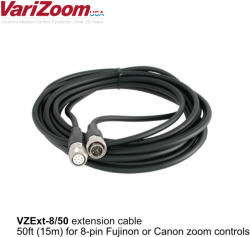 Varizoom VZExt-8/50 extension cable 15m 8pin
