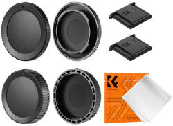 K&F Concept K&F Nikon Z-mount Body Cap*2 + Lens Rear Cap*2 + Hot Shoe Cap*2 + Cleaning Cloth*1 (SKU.2229)