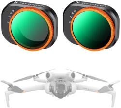 K&F Concept Variable ND Lens Filter Kits For DJI Mini 4 Pro 2 Pack ND2-32 (1-5 Stops)+ND32-512 (SKU.2084)