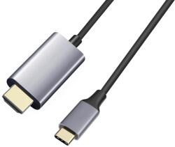 PremiumCord USB-C - HDMI kabel 1, 8m 4K*2K@60Hz Aluminium (ku31hdmi08)