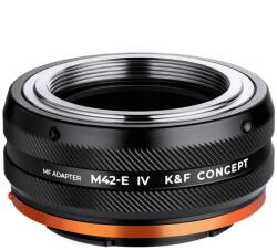 K&F Concept KF, M10106, HIGH PRECISION LENS ADAPTER, Anti reflection, M42-NEX IV PRO (KF06.498)