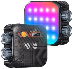 K&F Concept K&F RGB Full Color Light Built-in Battery 21 Lighting Effects Black (KF34.036)