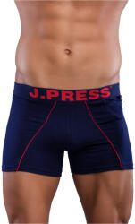 J.PRESS 231BL Boxeralsó Óvszertartó Zsebbel Nagy J. Press Felirattal M-es sötétkék-piros (231BL M sötétkék-piros)