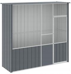 VidaXL Tolltartó, antracit, 215x78x200 cm, galvanizált (8720845903732)