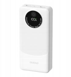 Dudao Powerbank Dudao K12Pro 22, 5W Pd 20000mAh Usb-a, Usb-c fehér (6976625333905)