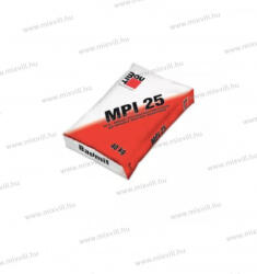 Baumit MPI 25 40kg mész-cement gépi alapvakolat nedves helyiségekbe 151703 (151703)