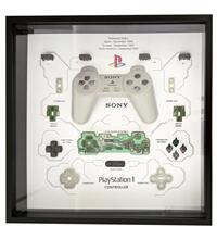 Gaming Refurbished PlayStation 1 Controller Shadowbox