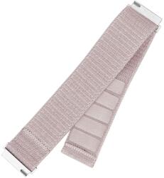Fixed Sporty Univerzális Quick Release Nylon Okosóra Szíj 22 mm - Rózsaarany (FIXNST2-22MM-ROGD)