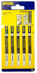 IRWIN Dekopírfűrészlap U101B 100/2, 5 mm HCS (5 db) (10504288) - szerszamplaza