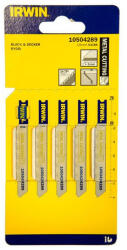 IRWIN Dekopírfűrészlap U118A 70/1, 1 mm HSS (5 db) (10504289)