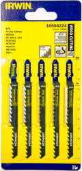 IRWIN Dekopírfűrészlap T244D 74/2, 5 mm HSS (5 db) (10504224)