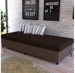 Pphu Mirt - Kima CORY kárpitozott heverő tárolóval 80x200 barna 151101250120 (KI0014)