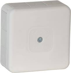  IP55 elosztódoboz áttörésekkel fehér 85x85mm (OR-JB-13807/W/60)