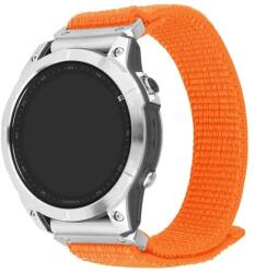 Fixed Sporty Garmin QuickFit Nylon Okosóra Szíj 26 mm - Narancs (FIXNST2-QF26MM-OR)
