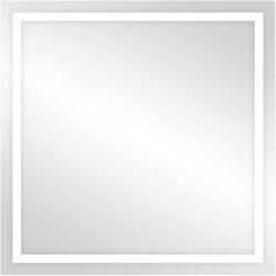  Négyzet alakú LED tükör 80x80 cm kapcsolóval (M7/4)