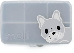 Melii Snackle Box mini cutie de gustări - Bulldog (19273) Set pentru masa bebelusi