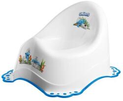 MALTEX Olită Maltex cu sistem antiderapant Ștrumfii - alb/albastru (4439) Olita
