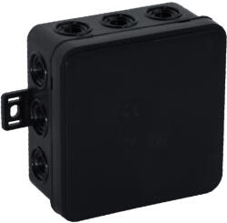Fekete elosztószekrény IP54 12 bemenet (OR-JB-13803/B/50)