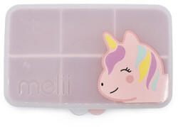Melii Snackle Box mini cutie pentru gustări - Unicorn (19272) Set pentru masa bebelusi