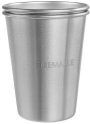 Fire Maple Rozsdamentes acél poharak 2 db Antarctic 350 ml, ezüst