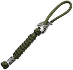 WARAGOD Paracord Spartan keyring Nénar, verde