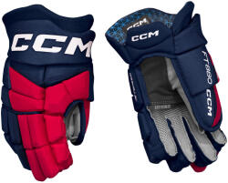 CCM JetSpeed FT880 Navy/Red/White Junior Hokikesztyűk 12 hüvelyk