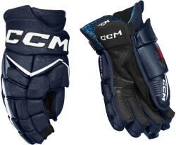 CCM JetSpeed FT8 Pro Navy/White Senior Hokikesztyűk 15 hüvelyk