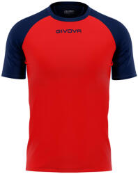 GIVOVA Capo Sport póló vörös-hadsereg XL férfiak XL kék|vörös