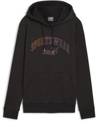 PUMA ESS+ LOGO LAB kapucnis női kapucnis pulóver PUMA Black XL fekete