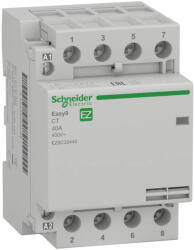  Schneider Electric EASY9 PRO EZ9C32440 moduláris kontaktor 40A, 4 záró érintkező (NO), vezérlő feszültség 230V AC 50 Hz (EZ9C32440)