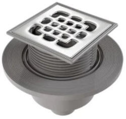 aquasan padlóösszefolyó 100x100mm függőleges bekötéssel (28100) (28100)