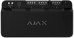 Ajax Systems LINESUPPLY-45W-FIBRA-BLACK LineSupply Fibra kiegészítő tápegység, 45 W, fekete (LINESUPPLY-45W-FIBRA-BLACK)