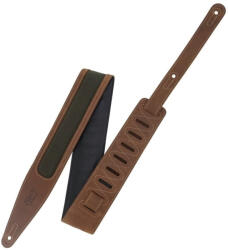 Levy's Voyager Pro Gitárszíj Brown, Green - 10% nyitási akció