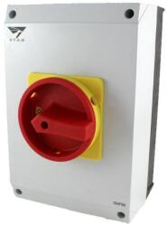 IMO Stag IS4P80A Vészleállító kapcsoló, tokozott, 80A, 4P, IP65 (IS4P80A) (IS4P80A)