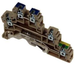 IMO SK ERT2EBEIGE Sorkapocs, csavaros, 2.5 mm2, 2 emeletes, földdel, 300V, 24A, bézs (ERT2EBEIGE) (ERT2EBEIGE)