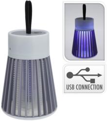 HomeandMode RedCliffs hordozható USB-s szúnyogirtó, rovarirtó LED fénnyel - fehér (CY8001920)