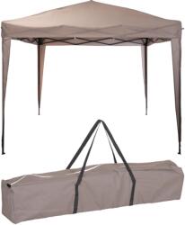 ProGarden Easy-Up 3 x 3 m-es stabil acélvázas pavilon, hordtáskával, UPF30+, Beige (FE7000400)